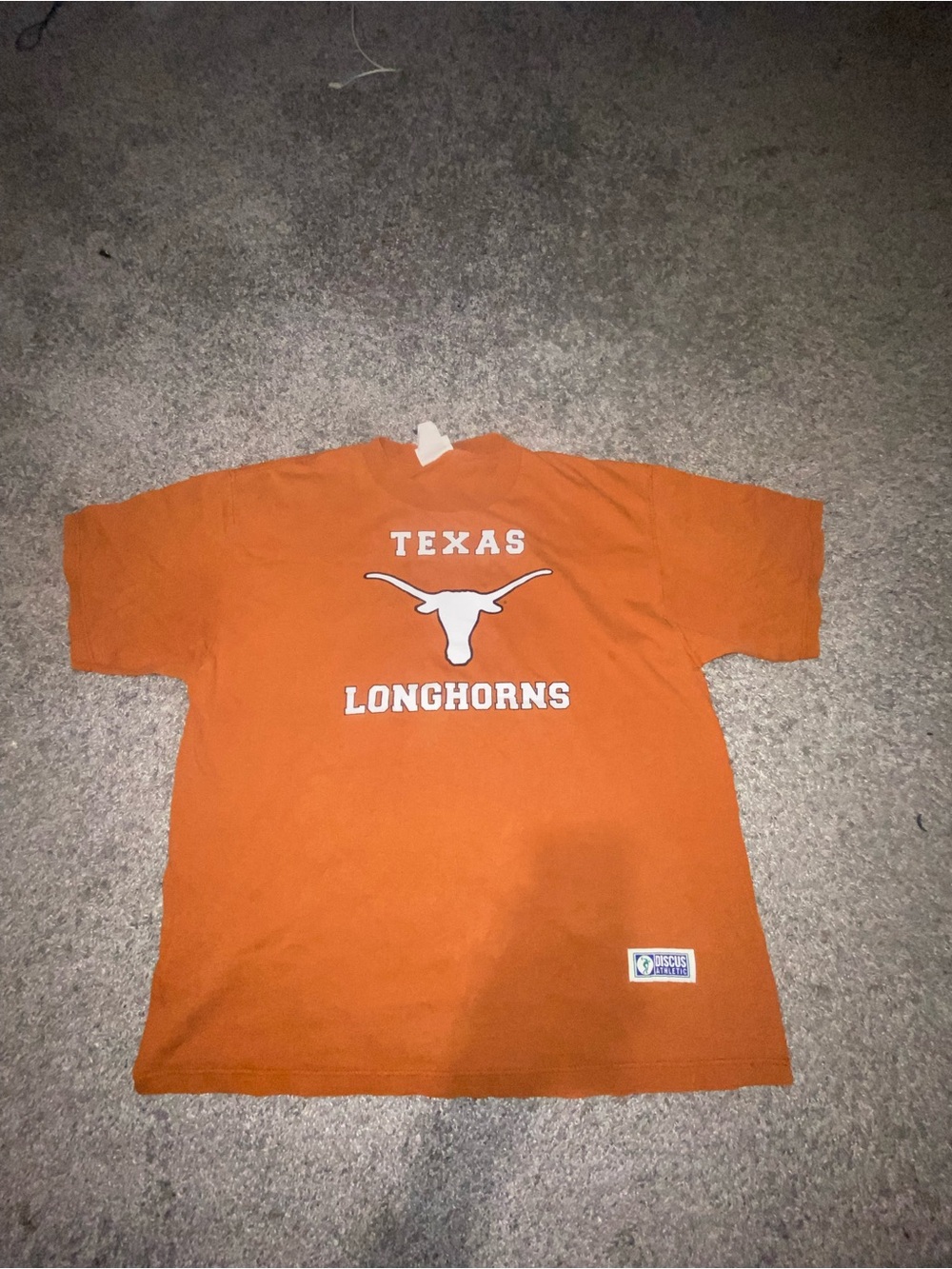 Texas Longhorns Orange Graphic Tee vtg